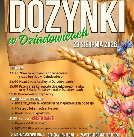 Dozynki plakat